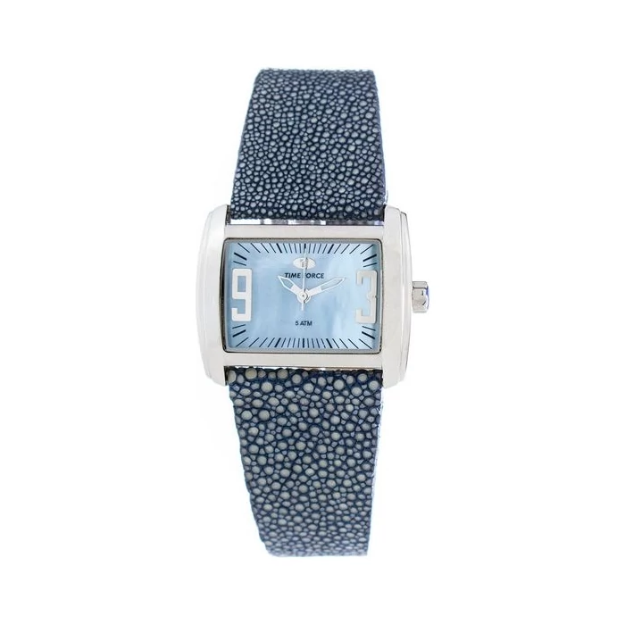Time Force bőrszíjas, cseppálló (5ATM) kis számlapos luxus női karóra (33 MM) - dobozzal