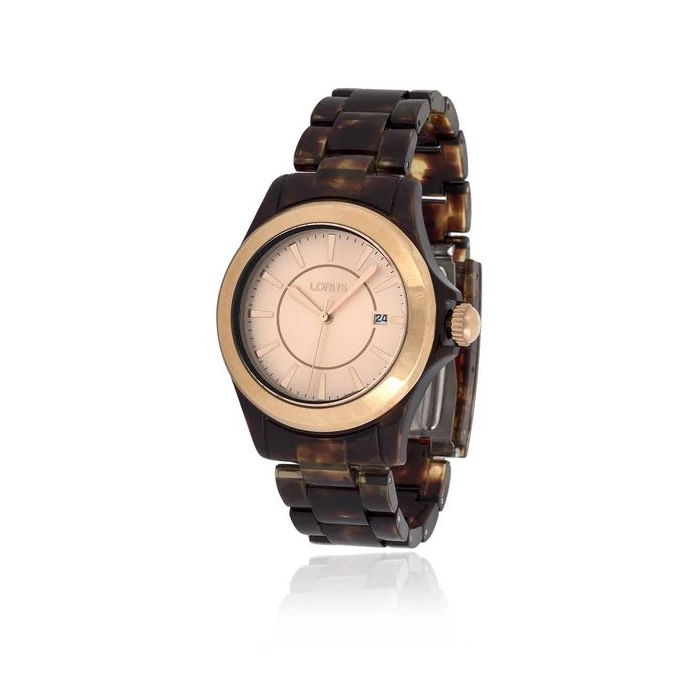 LORUS eredeti, extravagáns, luxus uniszex karóra (36 MM) dobozzal