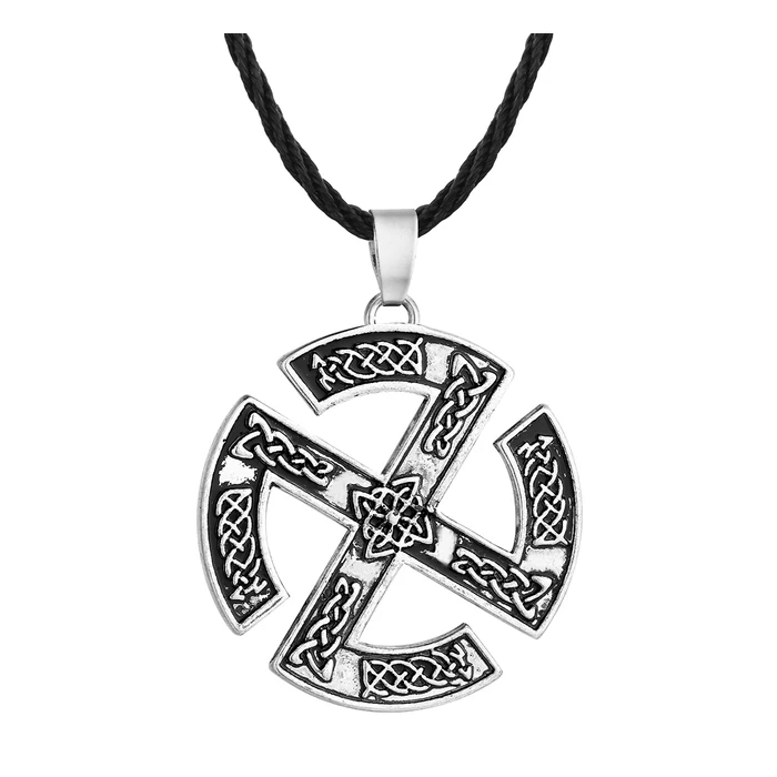 Viking-jelek-medál-bőr-nyaklánccal