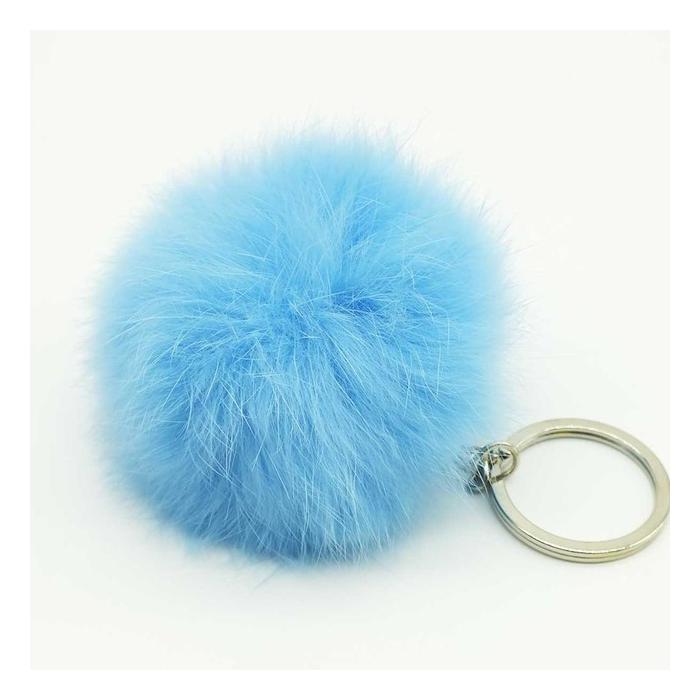 Világoskék pompom