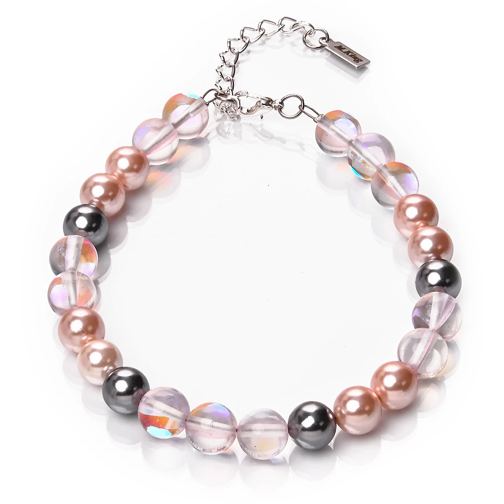 Sparkling Elegance – gyöngy és osztrák kristály karkötő dobozban
