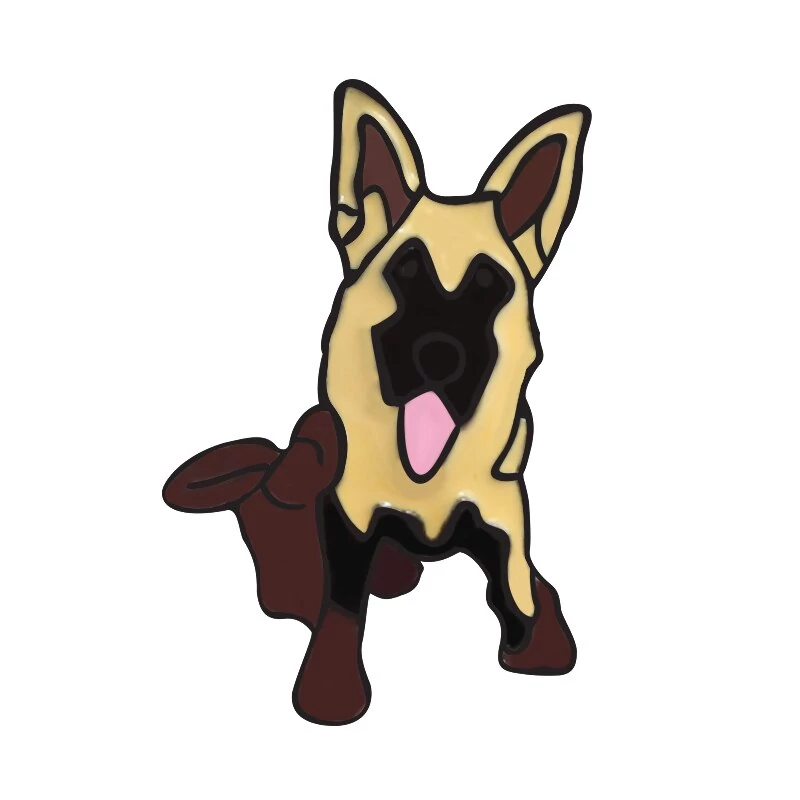 Cartoon kutyás kitűző 2.