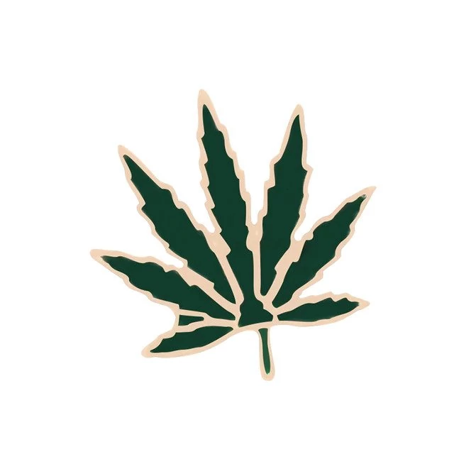 Cannabis kitűző