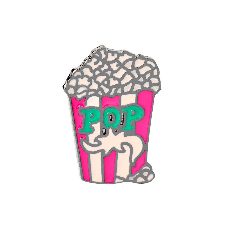 Popcorn kitűző